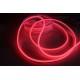 Светодиодный гибкий неон 12V, LED NEON - 17x9мм, цвет свечения - красный